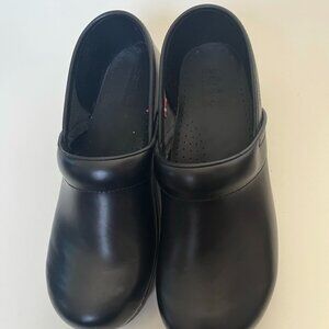 Sanita Black Professional Clogs Size 40